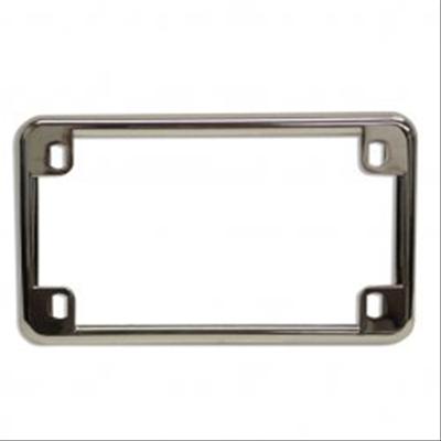 Chrome Motorcycle License Plate Frame Surround Cover 