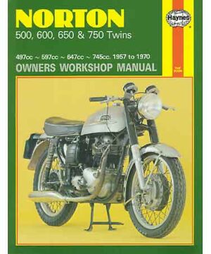 Norton 500, 600, 650 and 750 Twins 1957 - 1970. Haynes.