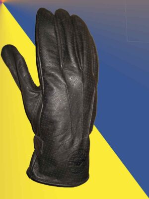 Jackson ROO Short Black Espresso Gloves- Perforated