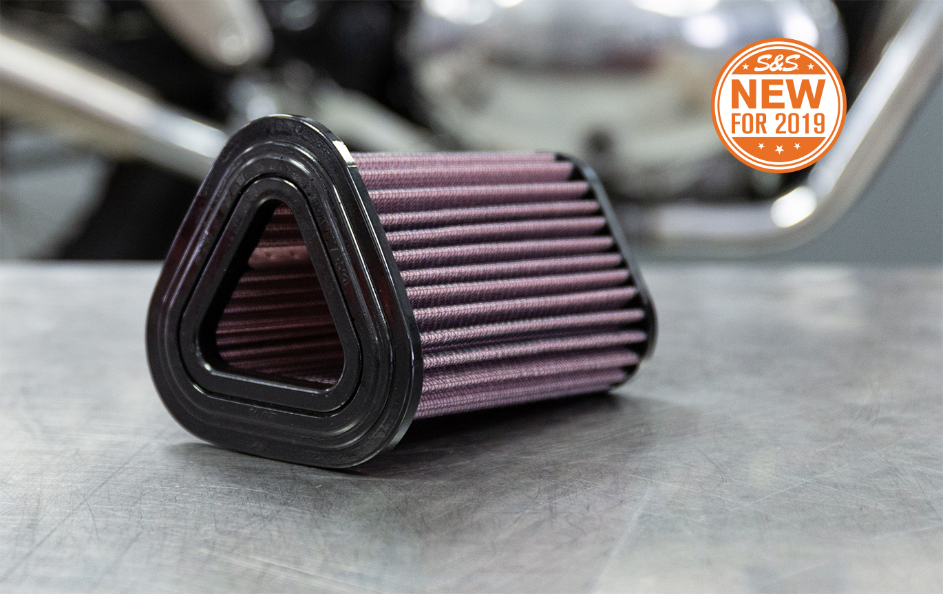 S&S Air Filter Cleaner Royal Enfield Continental GT 650 Interceptor Twin